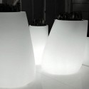 Luce di pentola pietra Vondom bianco