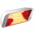 Aquecimento infravermelho Heliosa Hi Design 66 Branco Carrara 2000W IPX5