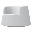 Wheel armchair Vondom white adult model