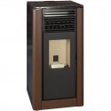 Stufa a Pellet Escalor 10Kw Marrone Vintage Isabella