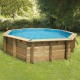 Piscine Bois Ubbink Océa 510 H120cm Liner Beige sable