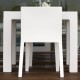  Jut Mesa 90 Table high Vondom grey