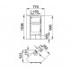 Bronpi Lerma 9kW Holzeckofen mit Backofen