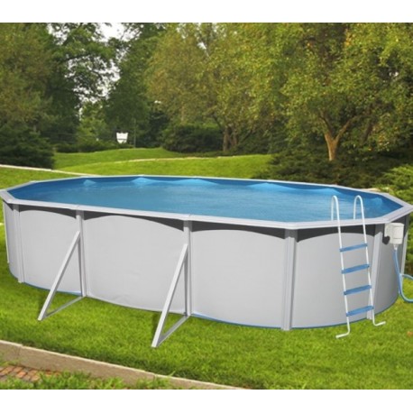 Piscina elevada TOI Magnum ovalada 640x366xH132 Compact White