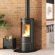 Stufa a legna rotonda Nordica Extraflame Marlena 7.5kW ghisa