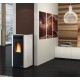 Poêle à granulés ventilé La Nordica Extraflame Ketty Evo 2.0 7kW Beige