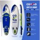 Stand Up Paddle Coasto Amerigo 10'4 DC Longueur 315 cm