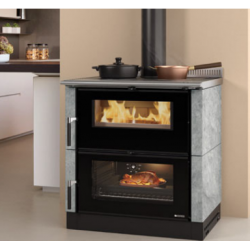 Cocina de leña Sovrana Easy Evo 2.0 7,5KW - AGUAS DE HISPANIA