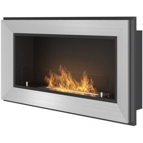 SIMPLEfire Frame 900 Bioethanol Lareira Preto com 1 Janela