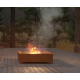 Square Corten 1000 Infire Steel Fire Bowl