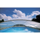 Low Pool Enclosure Lanzarote Removable Enclosure 10.8x5.7m