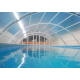 Low Pool Enclosure Lanzarote Removable Enclosure 10.8x5.7m