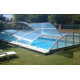 Low Pool Enclosure Lanzarote Removable Enclosure 12x5.7m