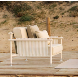 Hamptons Lounge Butaca Aluminio Crudo Vondom