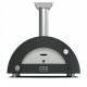 Pizzaofen Moderno 1 Alfa Forni Hybrid Anthrazit Grau