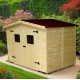 Eden Habrita Holz-Gartenhaus 5m2 mit Boden