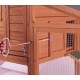 Poulailler de Jardin en bois 3-4 Poules Habrita 1.50m2