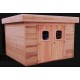 Casetta da giardino in legno Dinan 3,4x3,4 Habrita 11,5m2