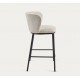 Set of 2 Elia VeryForma White and Black Metal High Stools