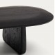 Table Basse en bois de chêne noir Lounge Pita VeryForma