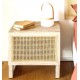 Bedside Table Solid Wood by Mindi 50x48 Texi VeryForma