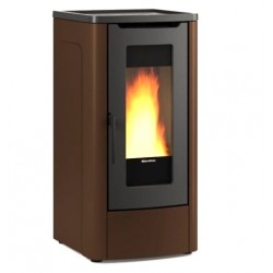 La Nordica Extraflame Dahiana VFS 10 kW Ventilated Bronze Pellet Stove