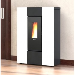 La Nordica Extraflame Marilena Plus AD 8kW Fogão a Pellets Estreito Branco