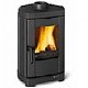 Nordica Extraflame Fedora 8,3 kW Stahl-Holzofen Schwarz