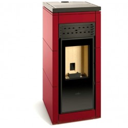 Ferlux Venus 8 kW Pellet Stove Imperial Red