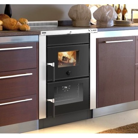 La Nordica Vicenza Evo Stainless Steel Wood Cooker 7kW