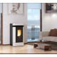 La Nordica Extraflame Lucia 12 kW Estufa de Pellets Canalizada Taupe