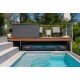 Linea Flat Pool Enclosure Abrilios Telescopic for Pool 600x300