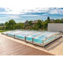 Linea Pool Enclosure Lower Abrilios telescopic for swimming pool 600x400