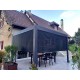 Bioclimatic Pergola 2 Side Curtains 10.80 m2 anthracite aluminium Habrita